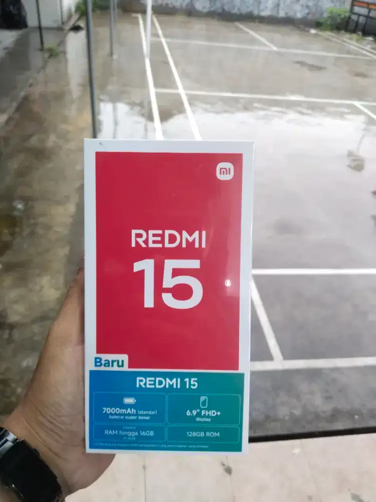REDMI 15 NEW RAM 8/256GB PROMO TERMURAH 128GB, GARANSI RESMI