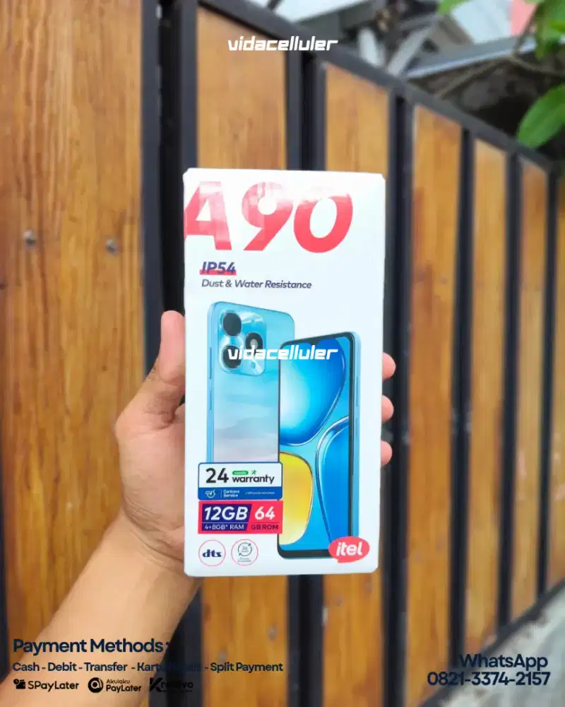 Itel A90 4/64 Baru
