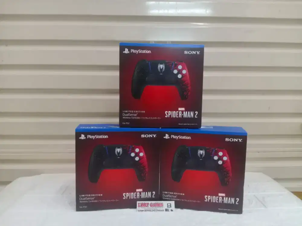 Sony Dualsense PS5 Stik Marvel Spiderman 2 Limited