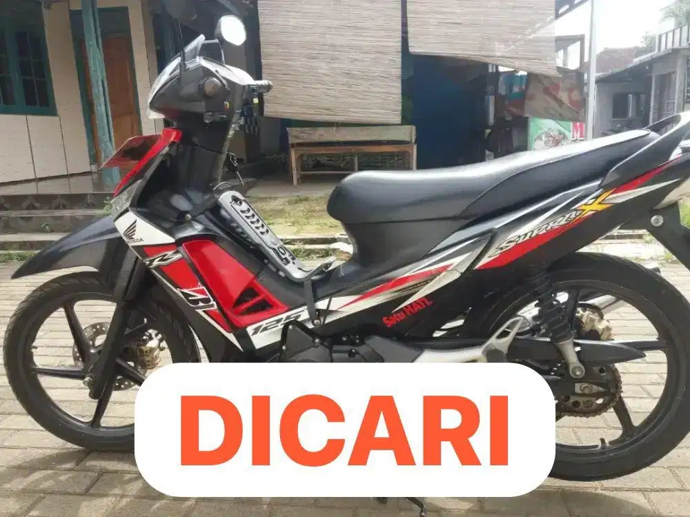 Di Cari Supra X 125 2012 Ke Atas Supra X 125 2011.