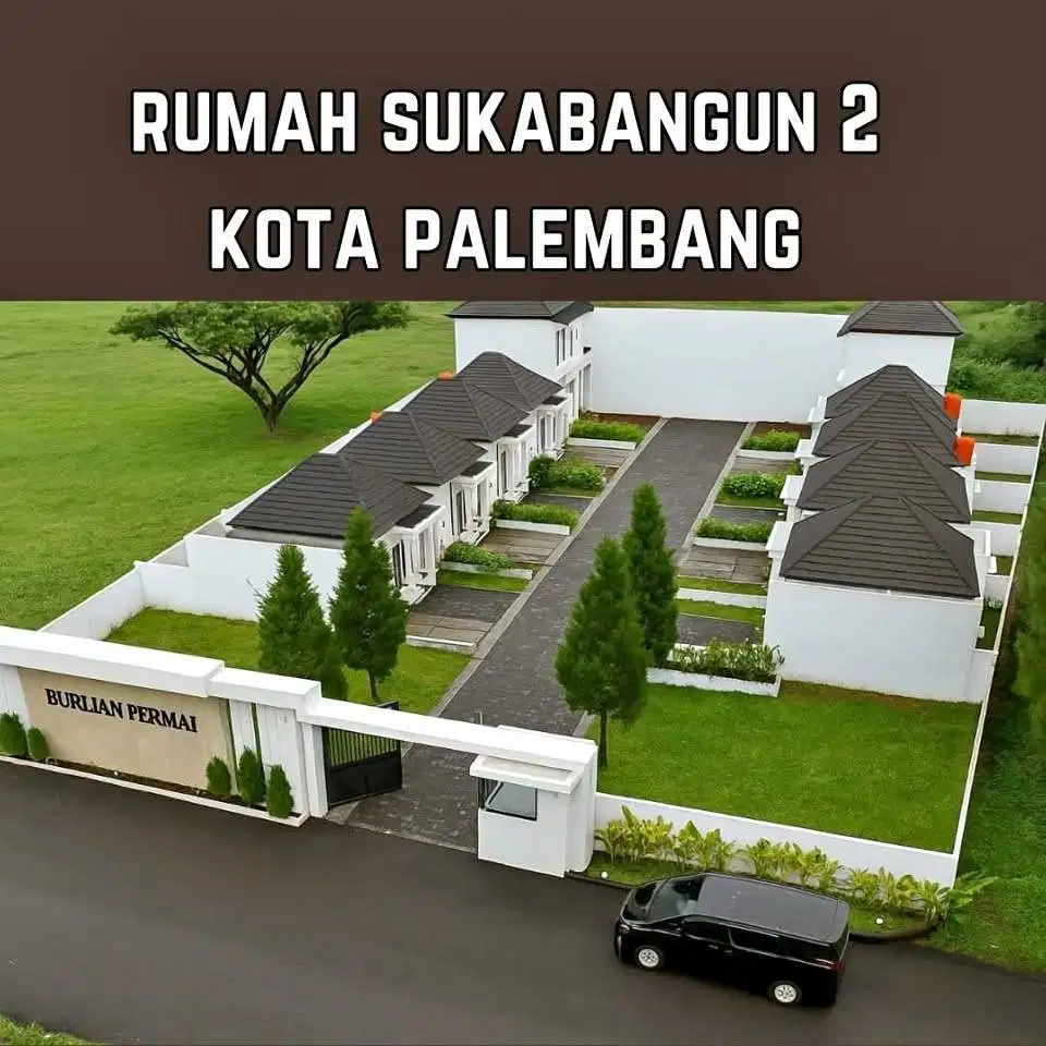 Miliki Rumah Cluster Area Sukarami KOta Palembang