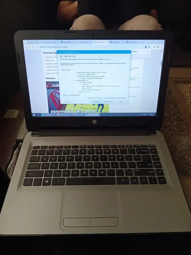 Laptop Gaming HP 14 AMD A8 R5 Radeon