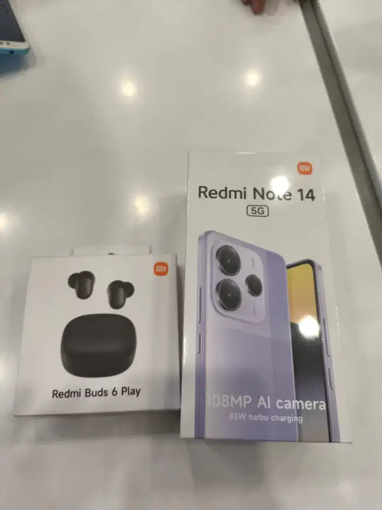 Redmi note 14 5G 8/256 free mi buds 6play