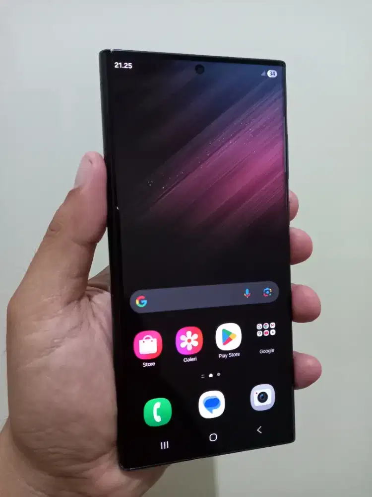 Samsung Galaxy S22 Ultra Ram 12/256Gb jaringan 5G Fullset ori normal