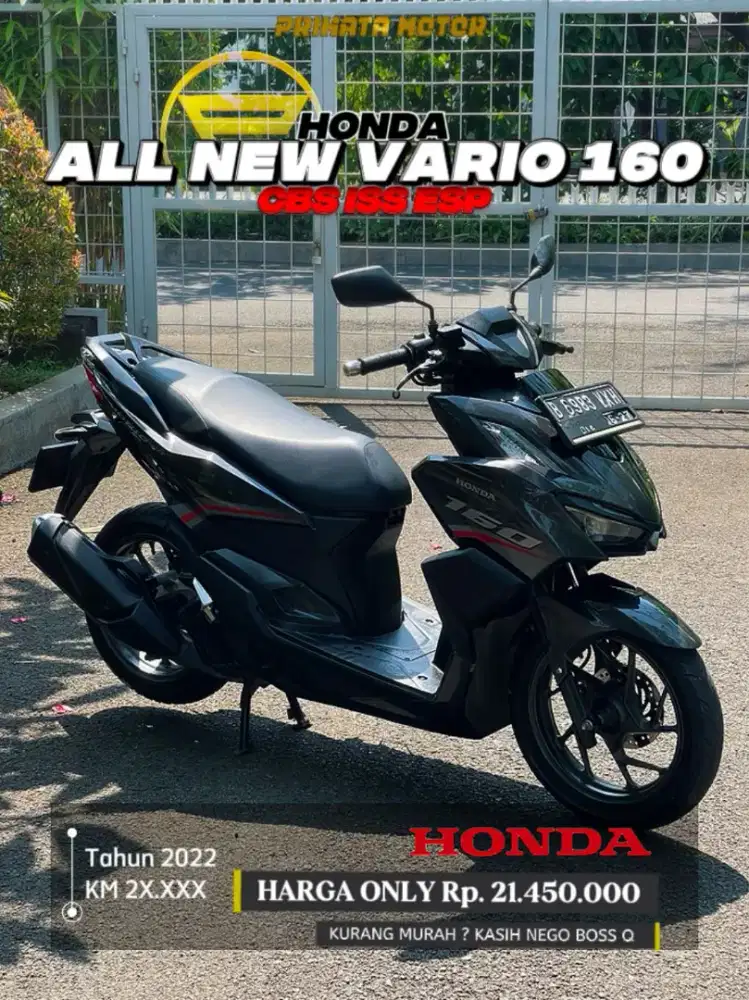 HONDA ALL NEW VARIO 160 CBS ISS ESP 2022