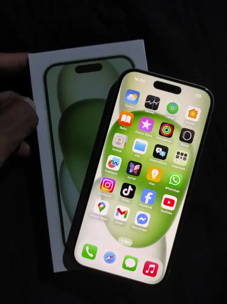 iPhone 15 hijau 128