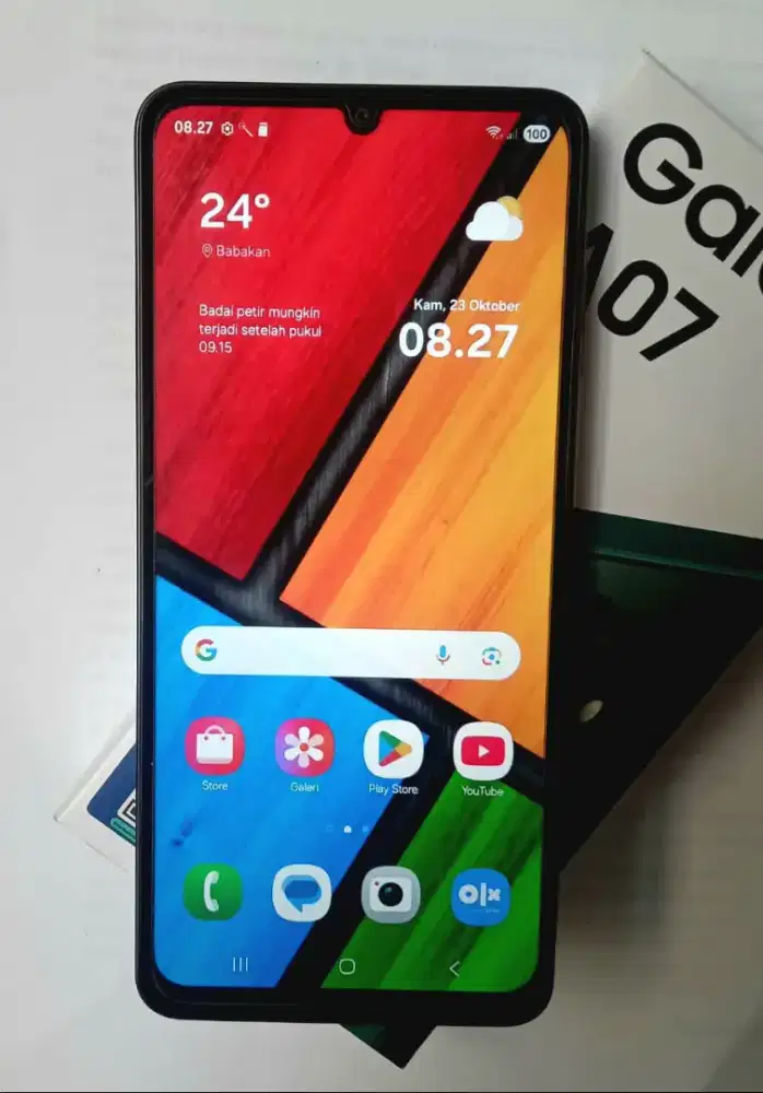 Samsung A07 [Ram 4+4/64, kamera 50MP] Like New baru 2 bulan