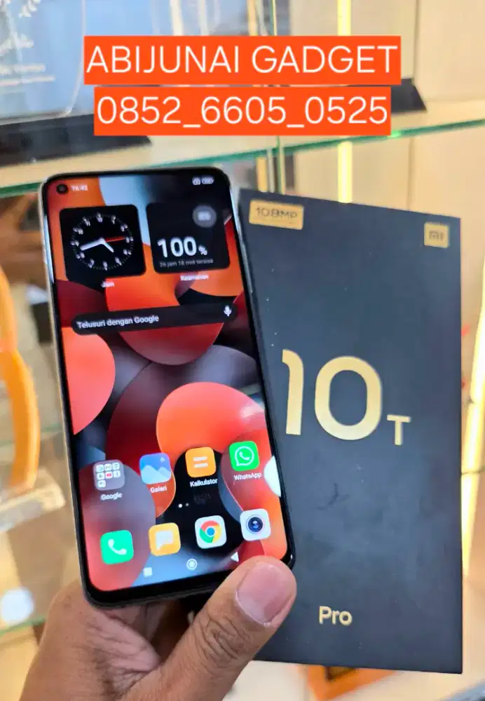 Mi 10T PRO [5G] 8/256GB Second BERGARANSI