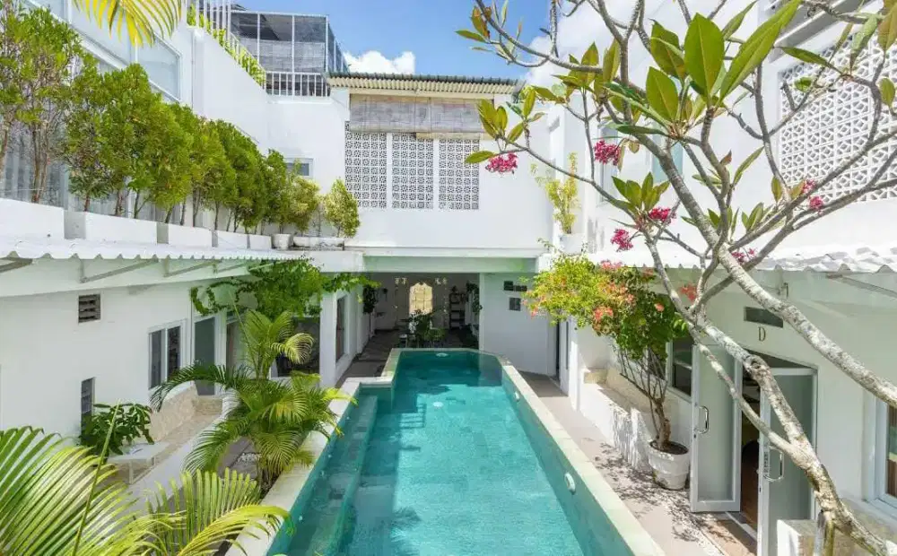 DIJUAL GUEST HOUSE AKTIF CANGGU BALI  VIEW SAWAH