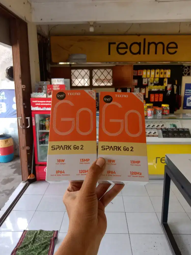 [ Berminat silahkan WA ] Tecno Spark GO2 4+4/64 Garansi resmi 13bln