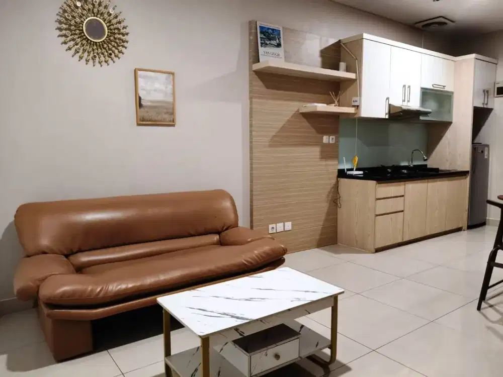 Disewakan Apartemen Central Park Residence Tipe 1 BR Full Furnish luas 44 m2