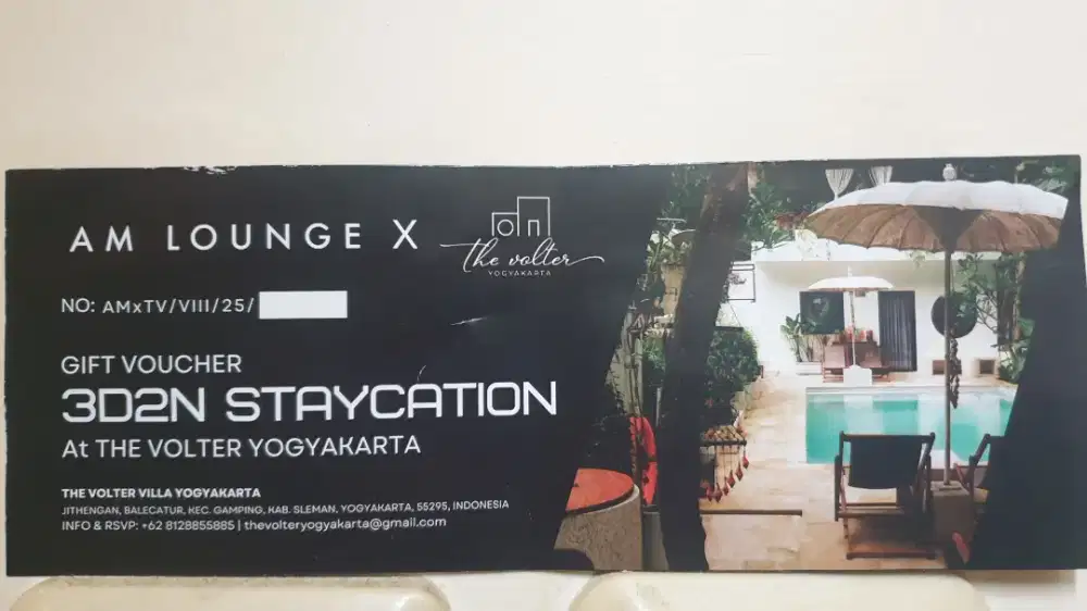 Voucher The Volter Yogyakarta staycation