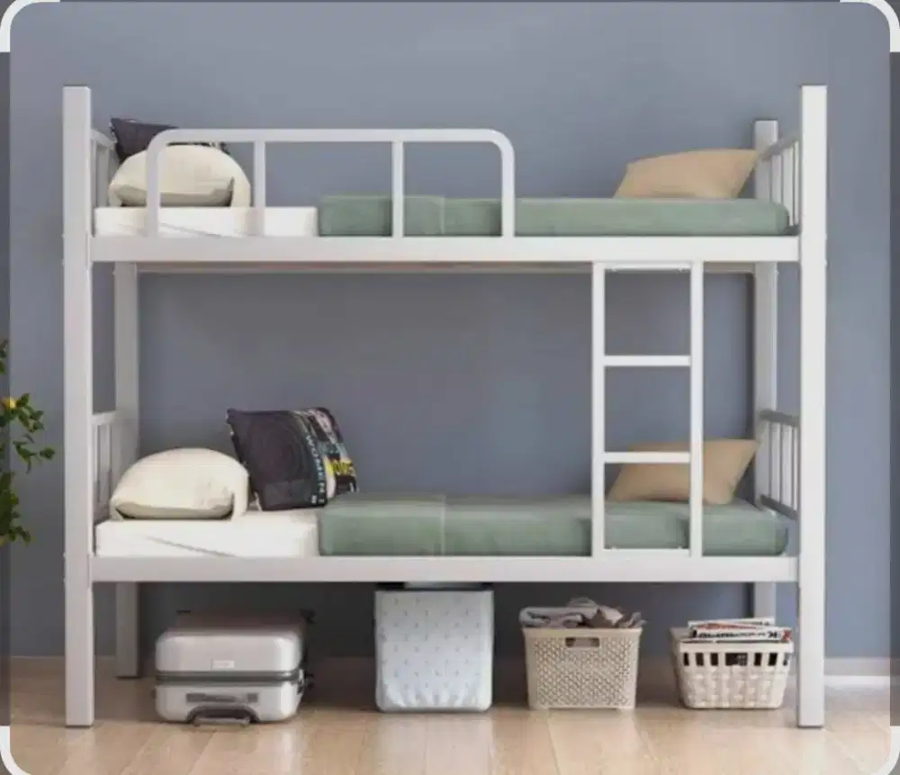 Terima pesanan ranjang besi hollo 2lantai