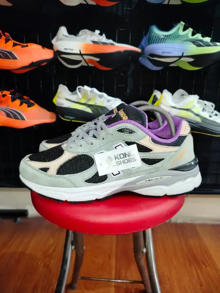 SEPATU NB TEDDY SANTIS X 990 V3 OLIVE LEAF