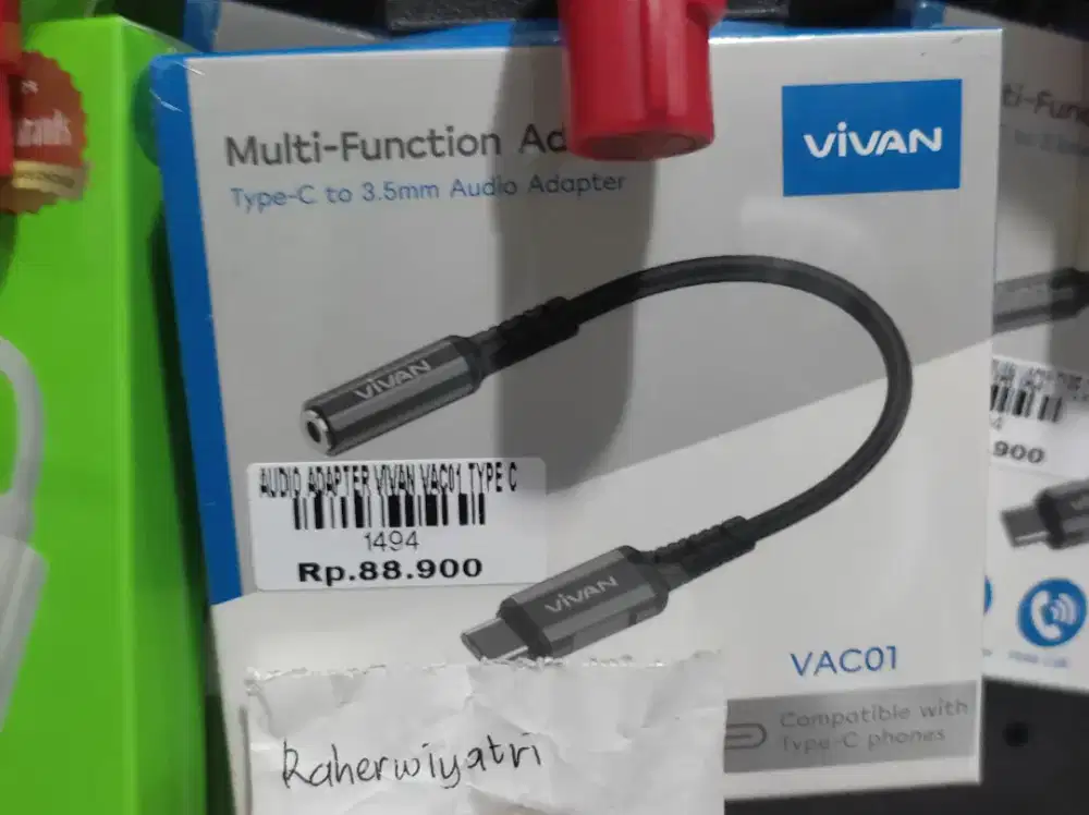 AUDIO ADAPTER VIVAN VAC 01 TYPE C