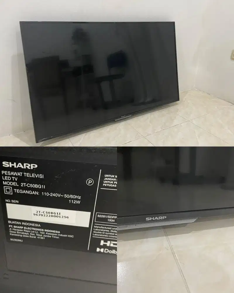 TV Sharp 2T-C50BG1I 50 inch