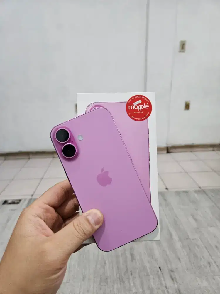 iPhone 16 256Gb Bh100 - Grs resmi iBox 11 bulan #Relax