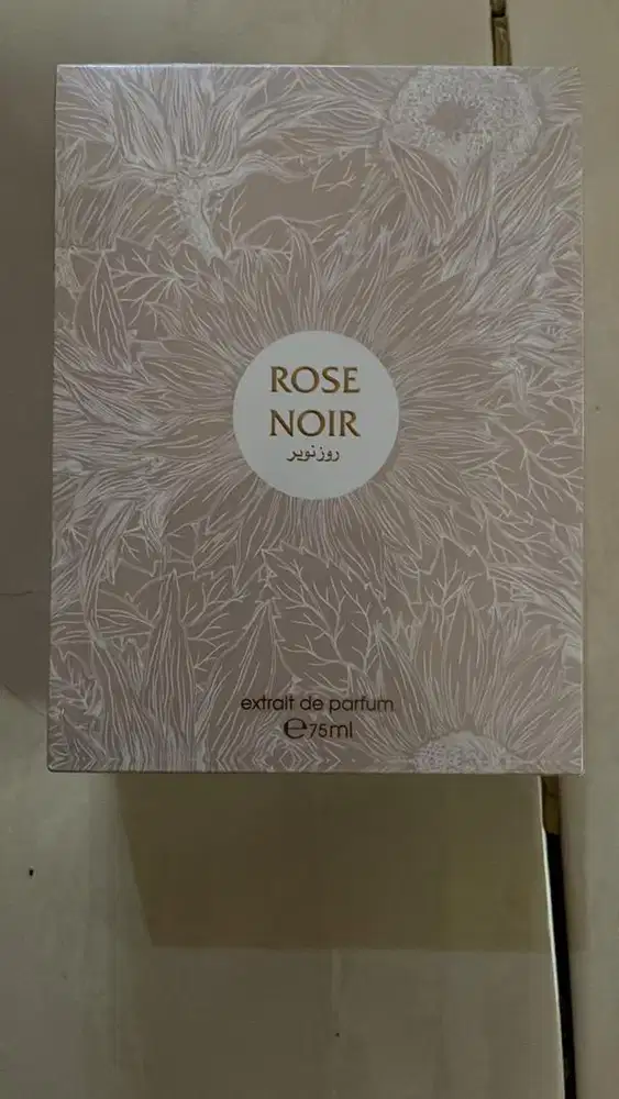 Parfume wanita Rose Noir by Ahmed el maghribi original