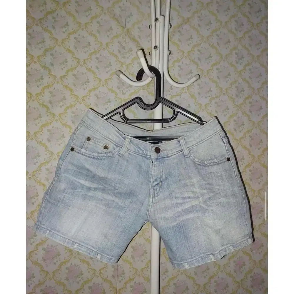 CELANA JEANS PENDEK KOREA STYLE WANITA PALING MURAH