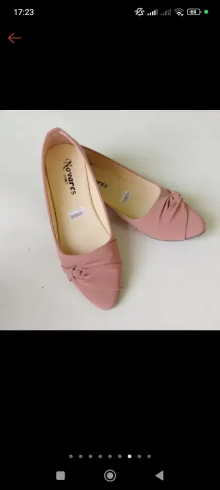 Flat shoes ukurang 38