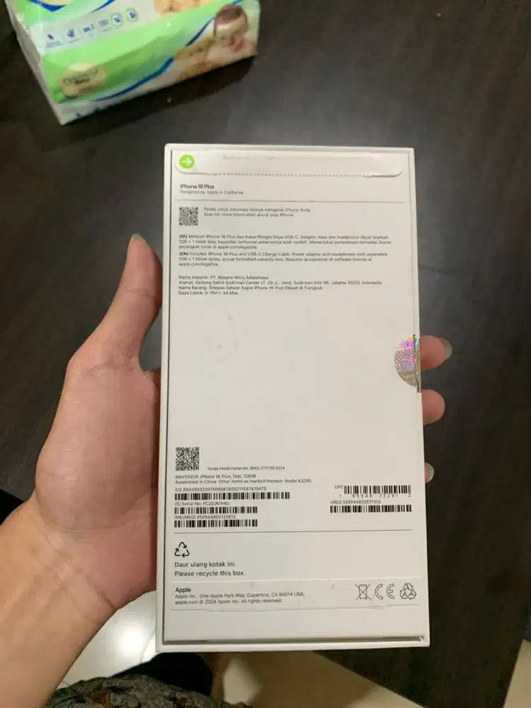 Iphone 16 plus 128gb