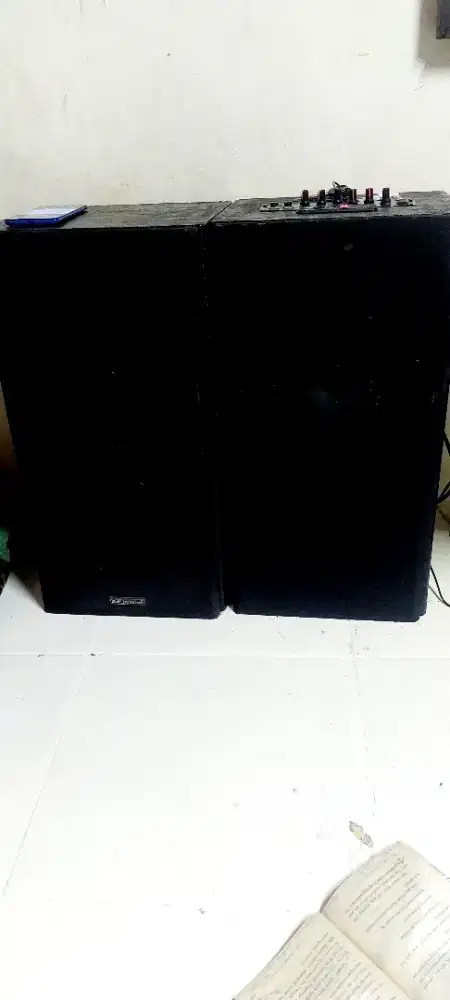 Speaker aktif rakitan rumahan suara enak bass empuk