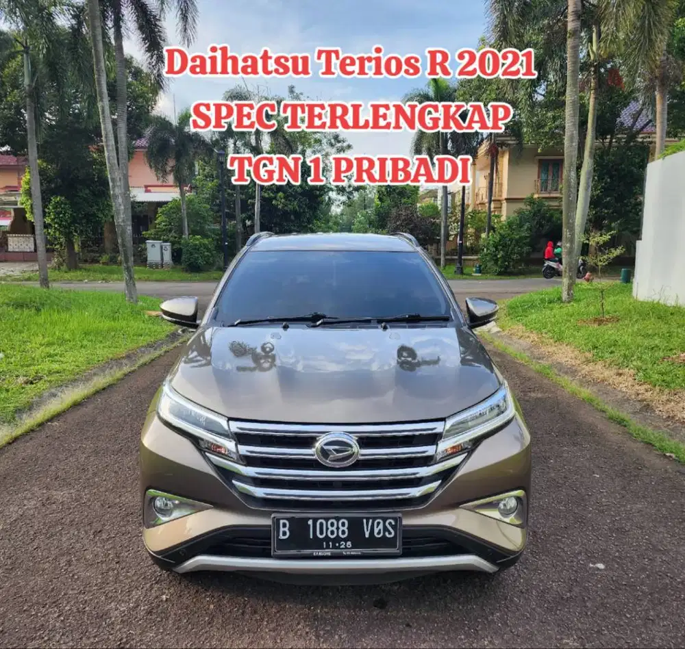 Pajak1 THN Daihatsu Terios R 2021 AT Mint Condition RECORD BERES Murah