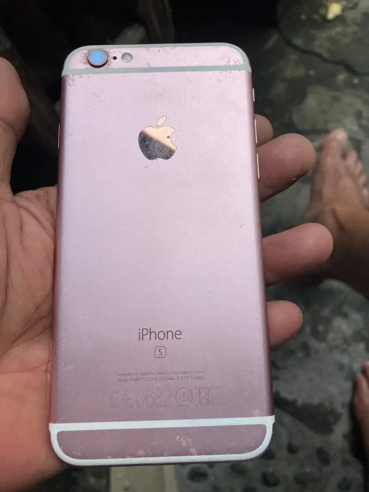 iPhone 6s 64gb lock icloud bahan bypas, minus lcd retsk ts masih norma