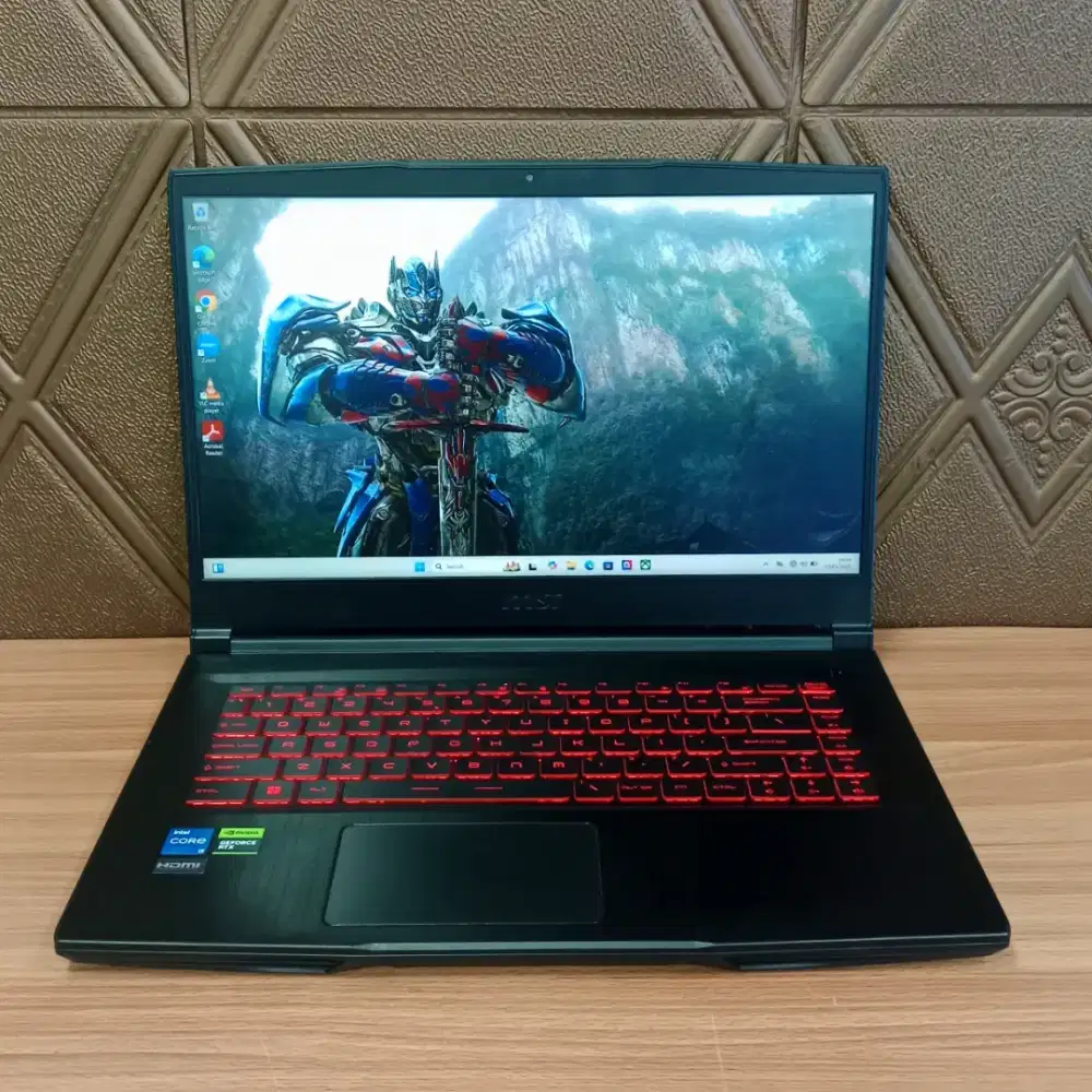 MSI GF63 THIN 11UC CORE I5 NVIDIA GEFORCE RTX 3050 RAM 8GB SSD 512GN