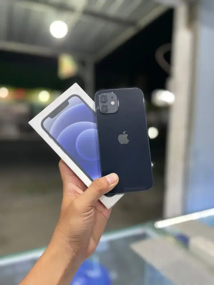 Iphone 12 128gb Ibox Resmi Fullset Mulus
