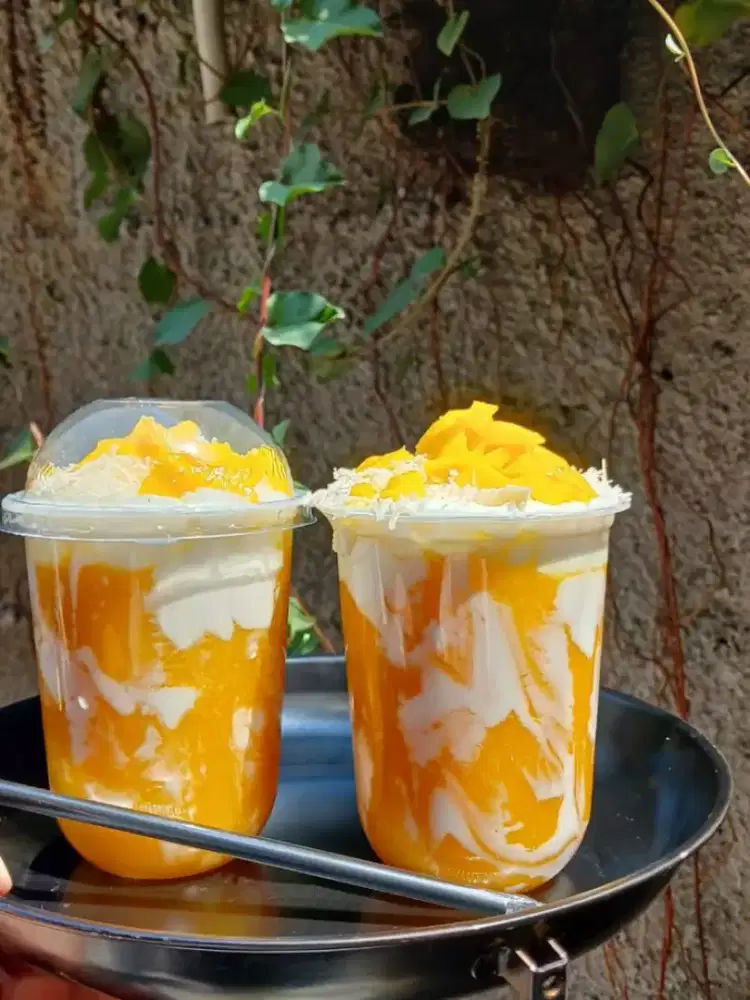 Buka loker jaga stand aneka minuman dingin