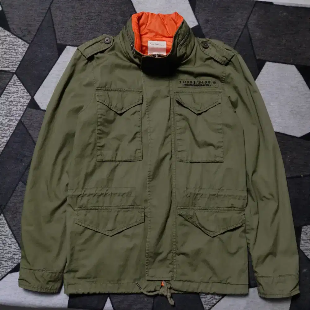 jaket M65 em polham parka green army hiden Hoodie
