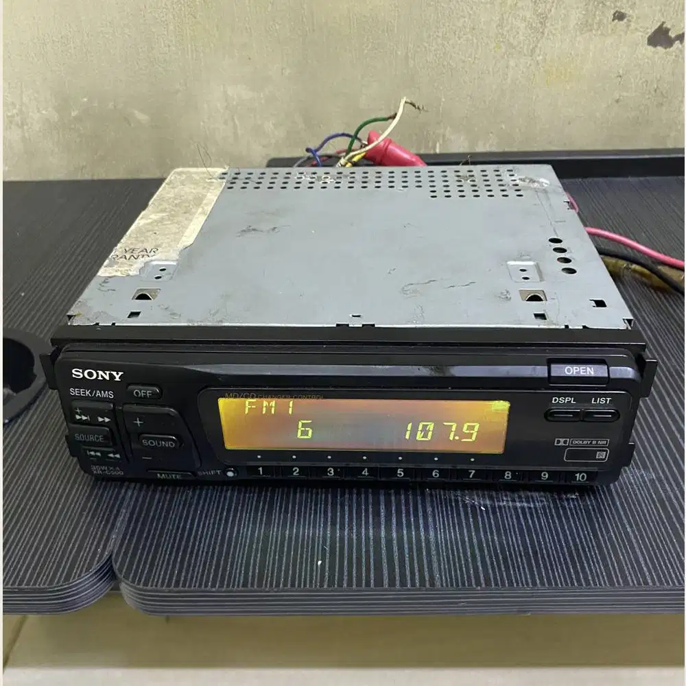 Tape Jadul SONY kondisi nyala tes suara gak keluar