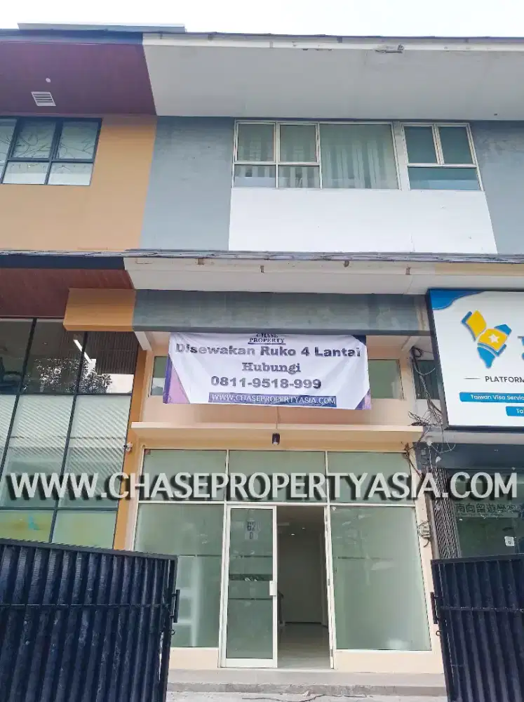 Disewakan Ruko Gandaria Bagus 4 Lantai Luas 75m2