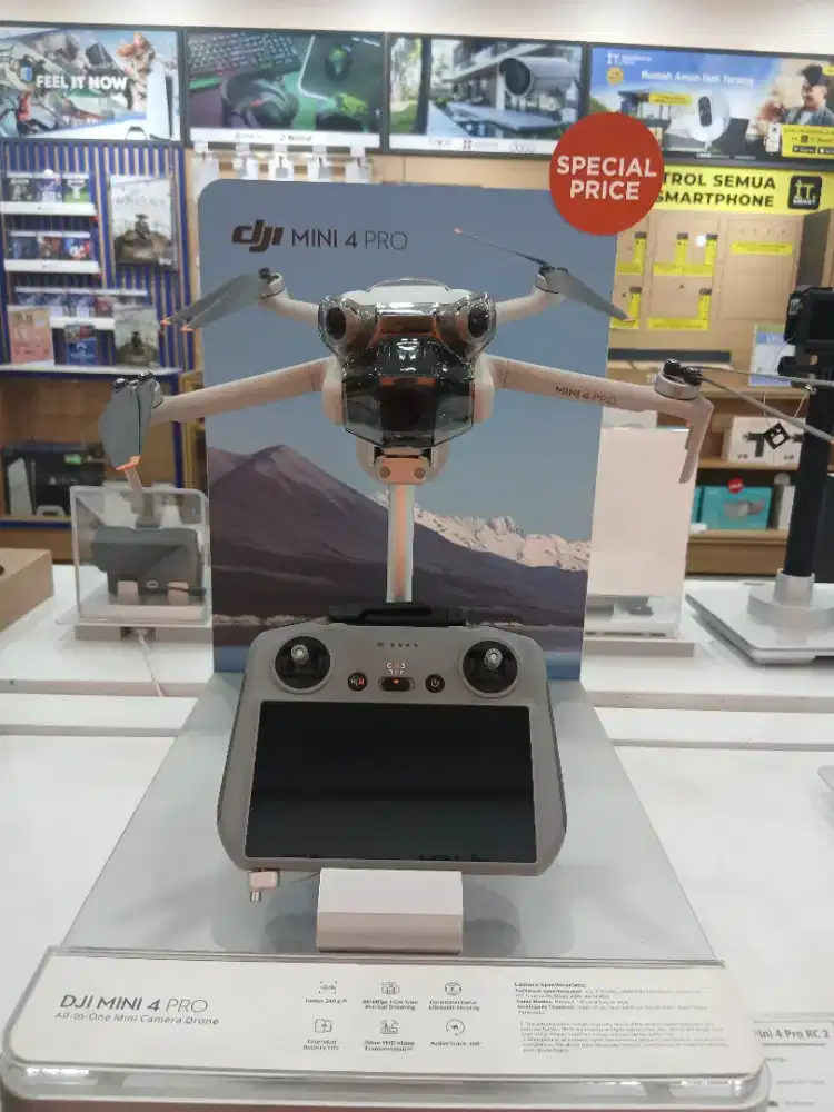 DJI MINI 4 PRO ALL IN MINI CAMERA DRONE