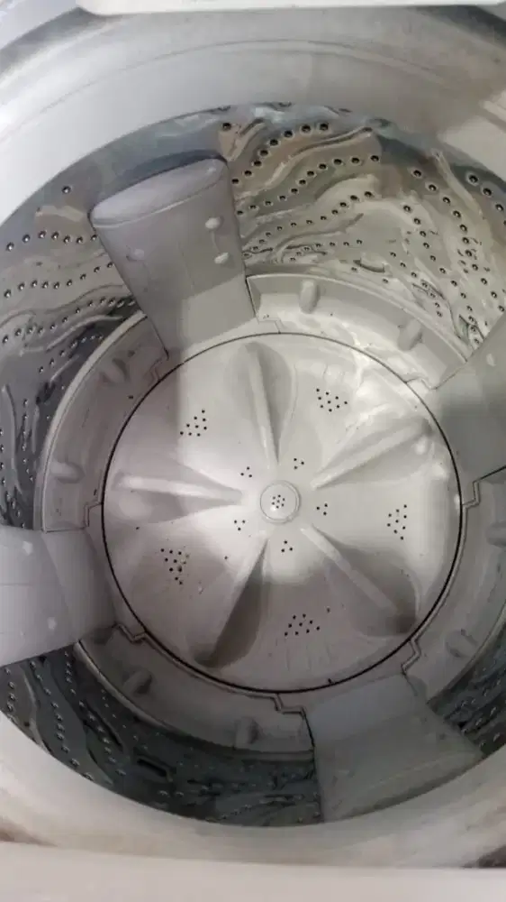 mesin cuci 1 tabung merek Sanken