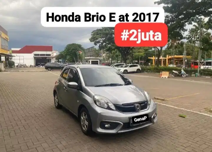 Honda Brio E at 2017 silver #2juta