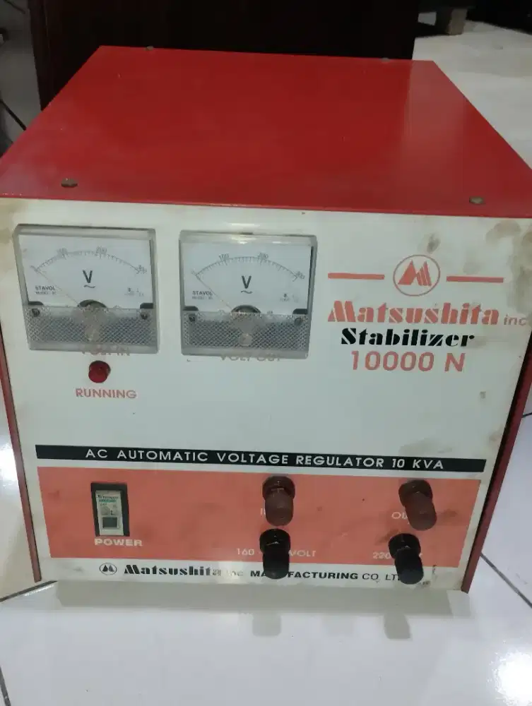 Stabilizer 10ribu watt Matsushita.