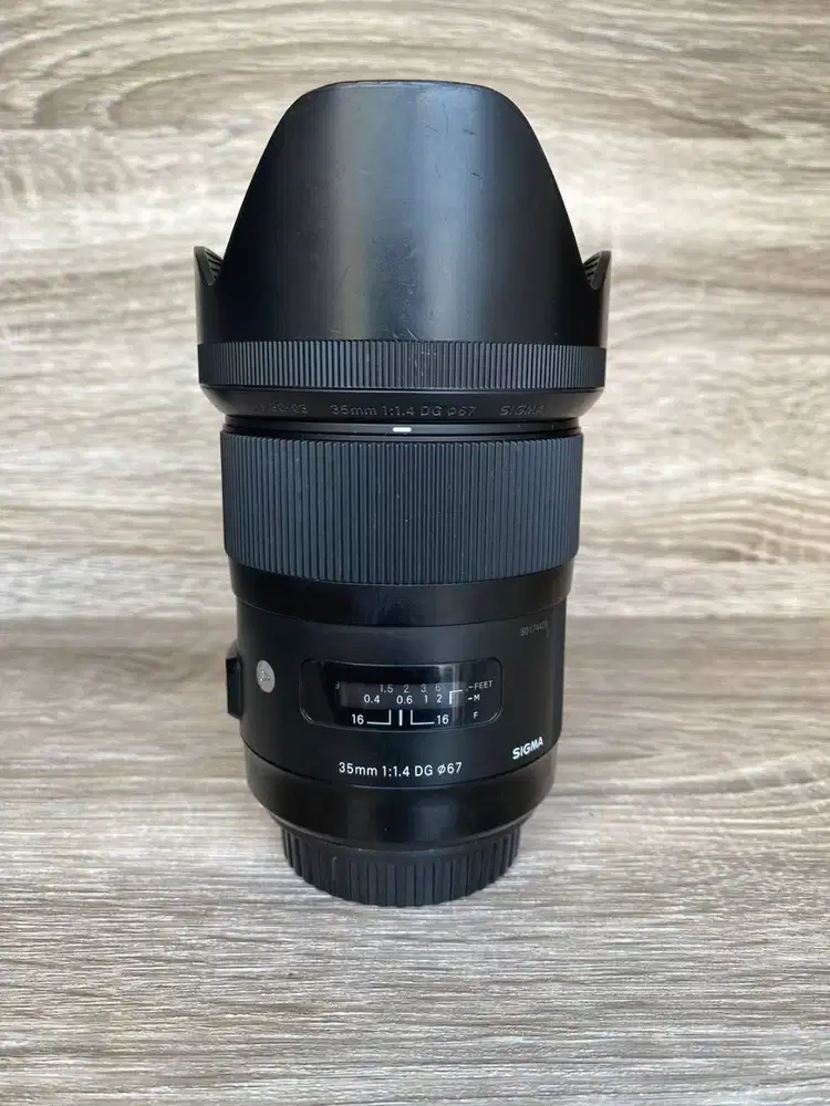 Sigma Art 35mm F1.4 DG For Canon Normal No Minus