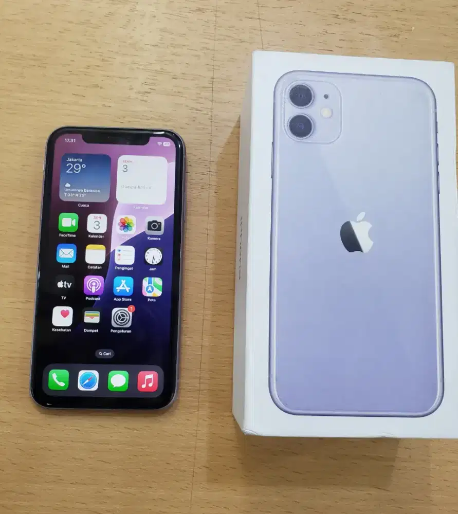 iPhone 11 128GB purple ex inter