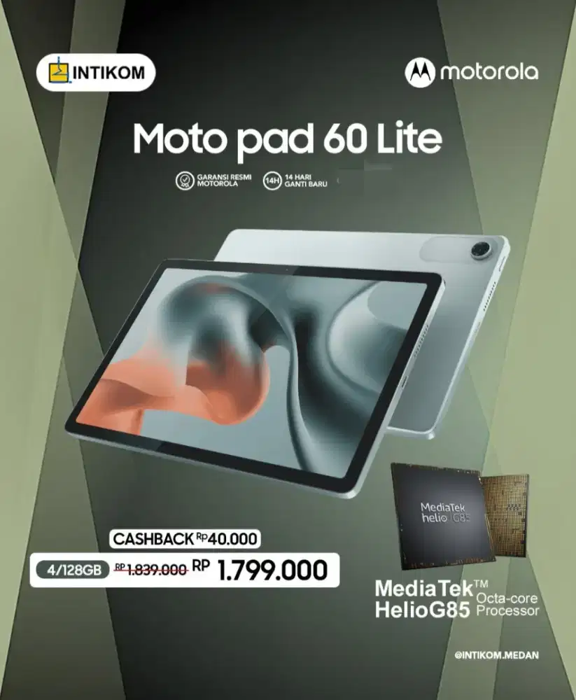 Kredit tablet motopad 60 lite terbaru mulai 200ribua
