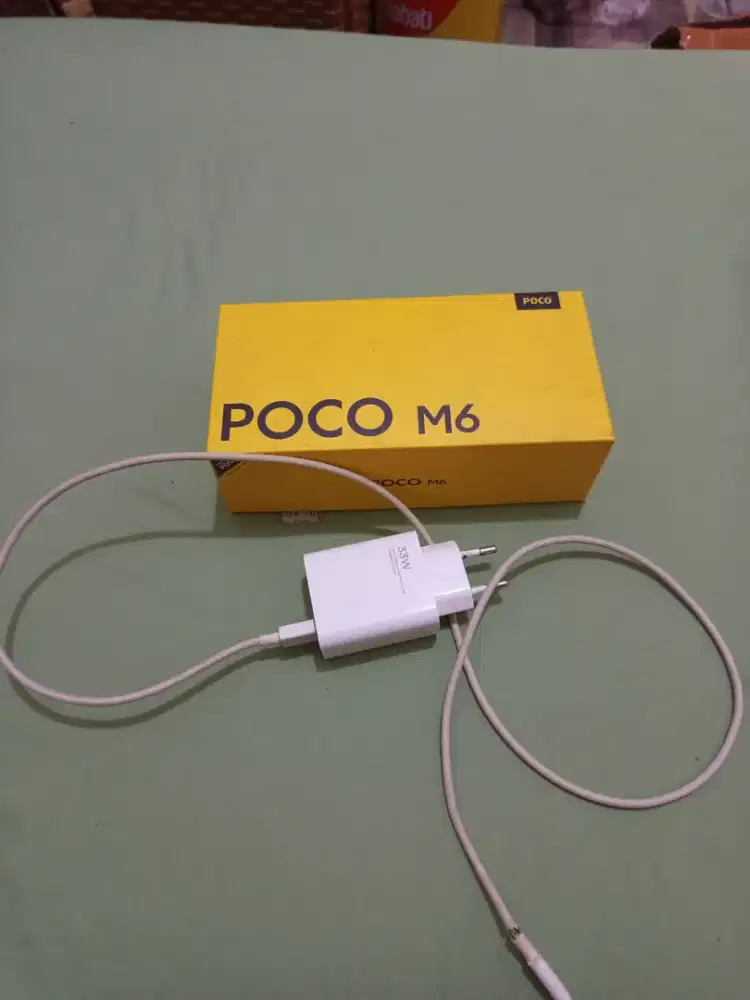 jual hp poco m6 second