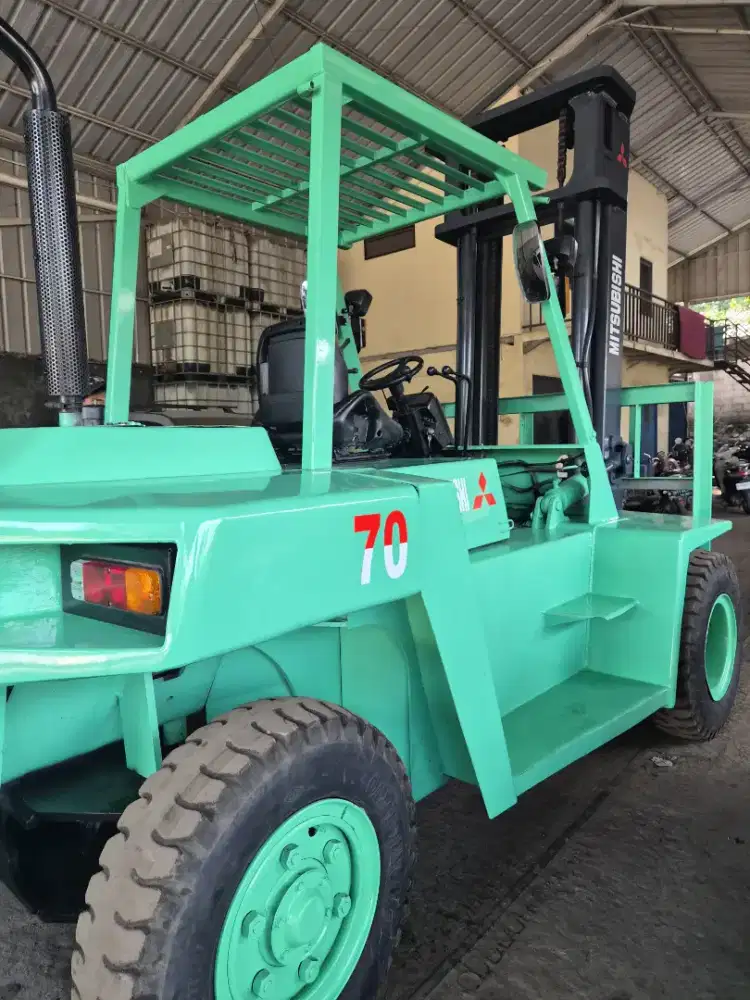 Forklift Bekas 7 Ton Mitsubishi siap kerja
