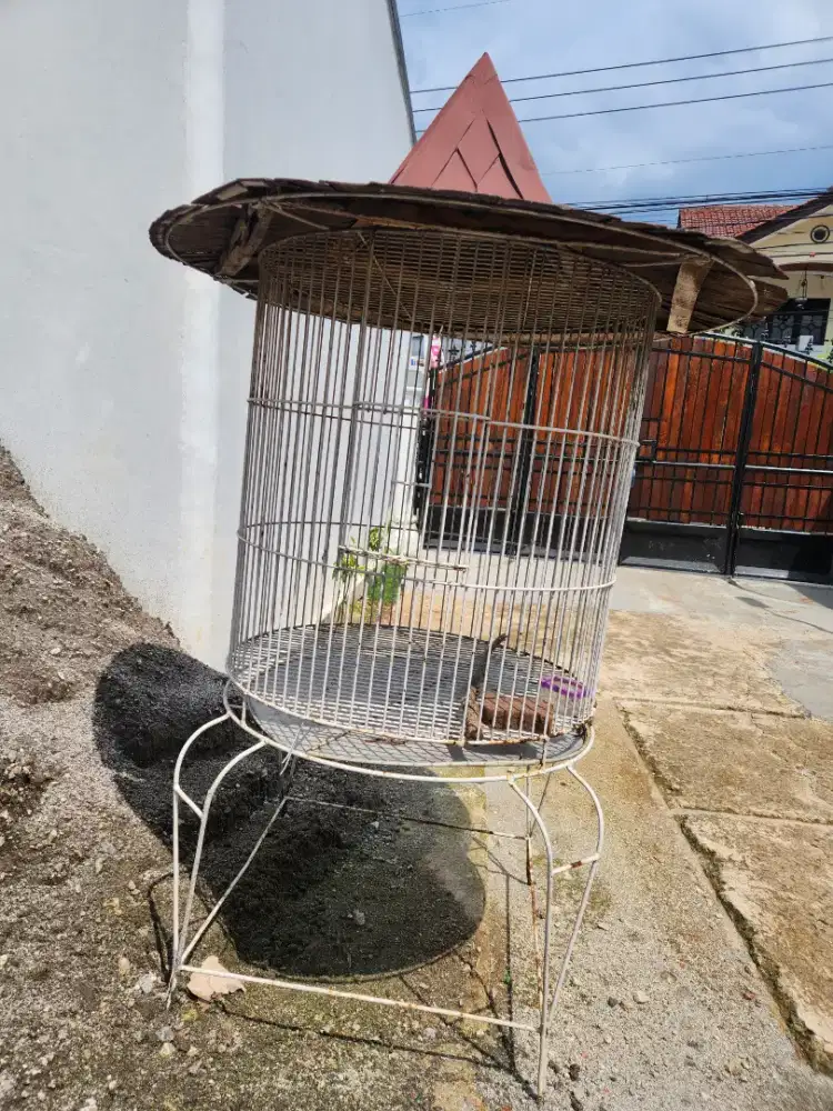 Kandang Burung besi