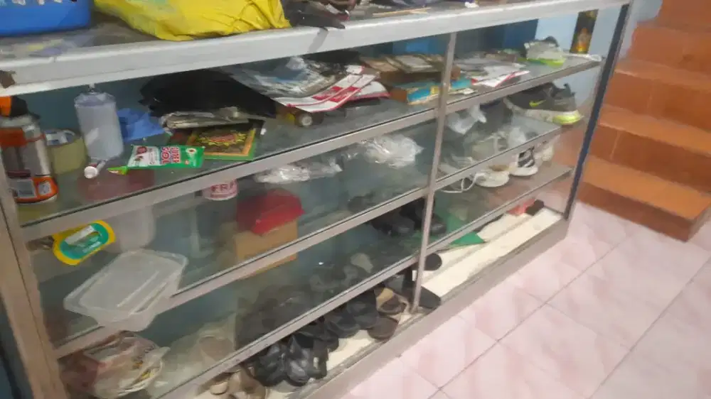 Jual Etalase bekas jualan fotocopy