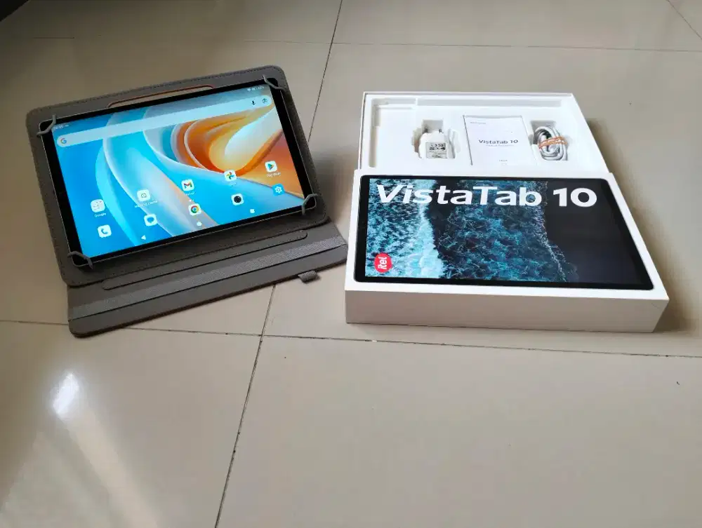 BU ITEL VISTA TAB 10 RAM 4GB +8GB/ 128GB 4G LTE 10in Versi 14 6000Mah