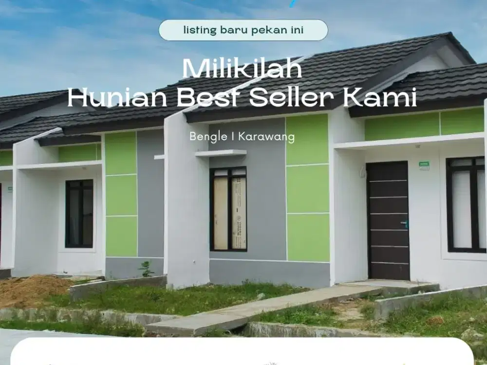 PERUM SUBSIDI FREE AC DAN MESIN CUCI TANPA DIUNDI DP 0