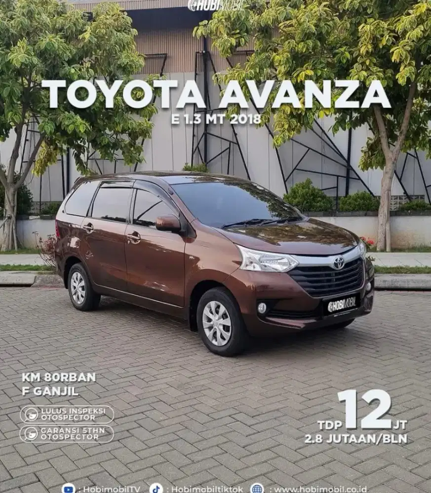Avanza E 1.3 MT Thn 2018