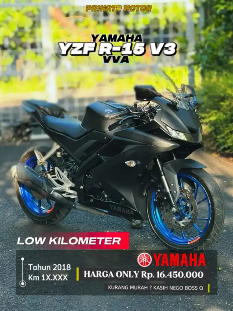 YAMAHA YZF R15 V3 2018