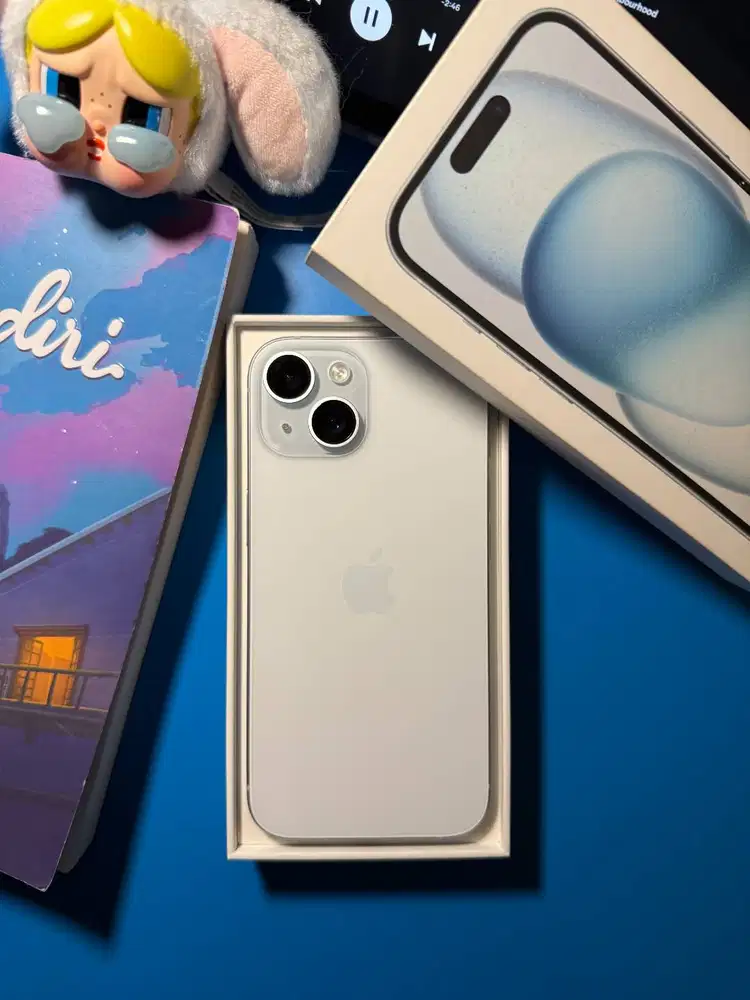 iPhone 15 Blue 128GB - EX IBOX